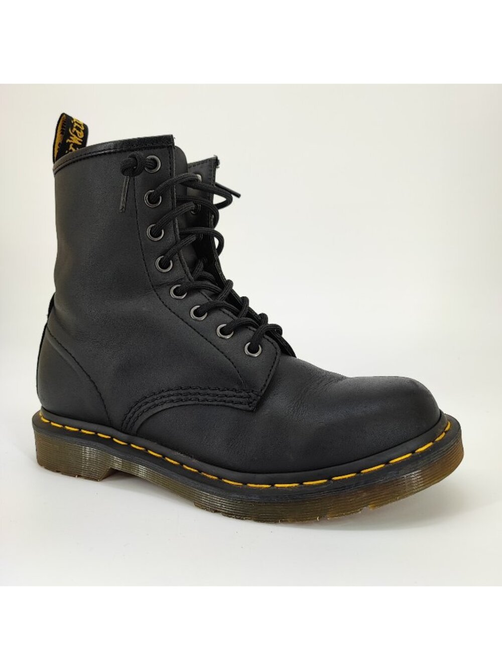 Dr. Martens 1460 Pascal Women's Size 8 US Black Leather Boots 11821